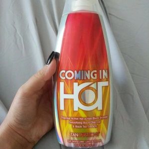 Coming in hot tanning lotion